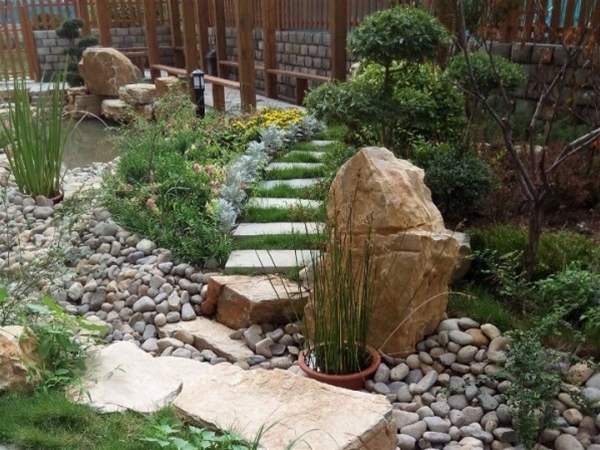 长城家园小区私家园林建设